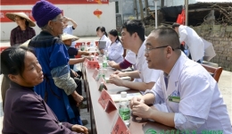 赞！健康扶贫进苗家 ——学校组织我院党员赴贫困村开展主题党日活动