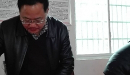 我院组织开展“情系岩坡—写春联、送温暖”活动