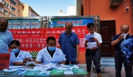 义诊便民服务进社区 健康咨询暖人心