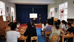 疫情防控不松懈 防控培训进校园 ¬——鹤城区花背幼儿园新冠防控培训