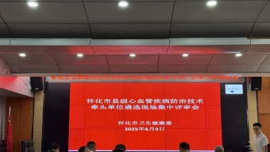 怀化市召开县级心血管病防治技术牵头单位 遴选现场评审会